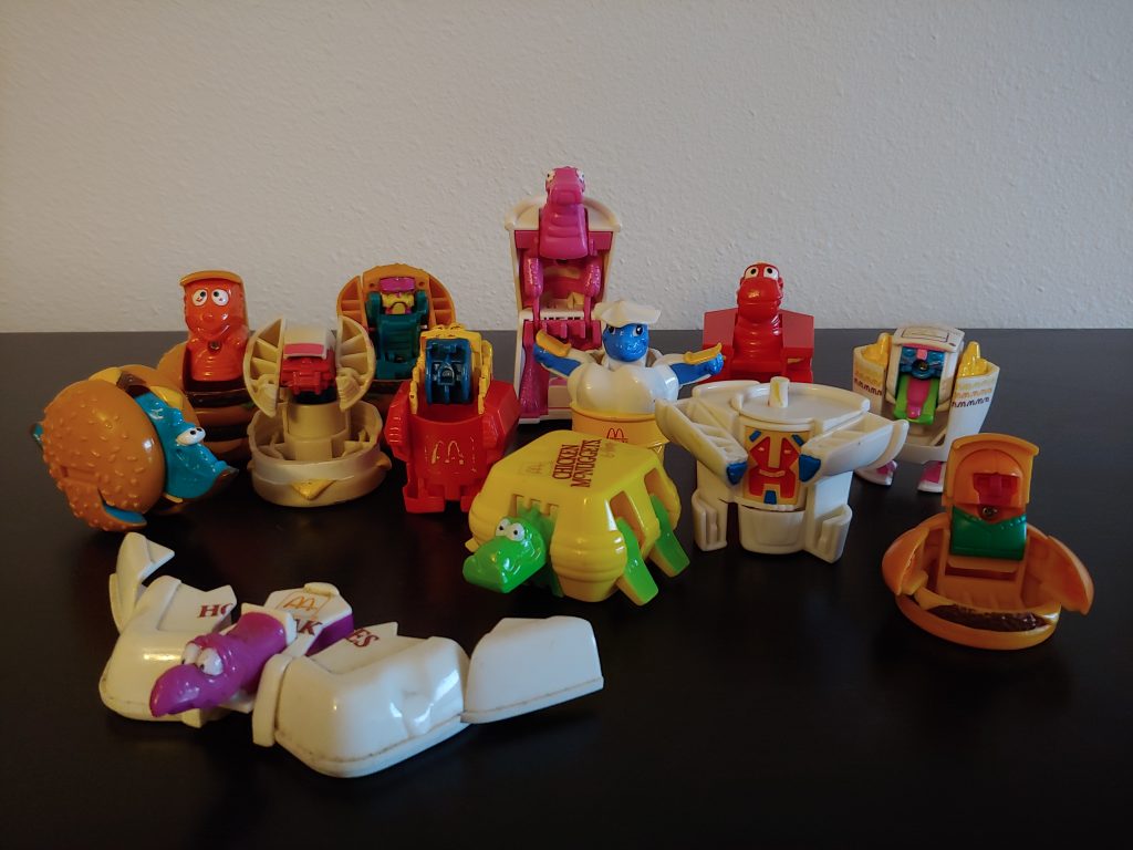 McDonald's Transforming Happy Meal Toys